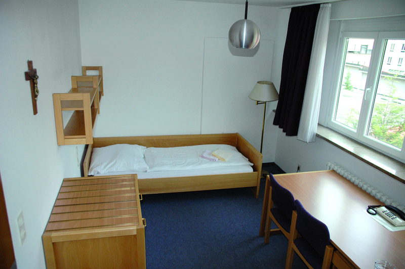 Guest room in the Salesianum