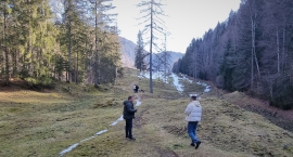 Die Jugendlichen aus dem Salesianum erkundeten den Wanderpfad in der Klausenbachklamm und genossen die beeindruckende Naturkulisse mit Felsen, Wäldern und einem idyllischen Bach.jpg