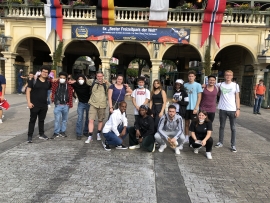 Gruppenfoto am Europapark