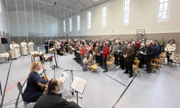 Gottesdienst beim Ehemaligentreffen 2025 im Salesianum