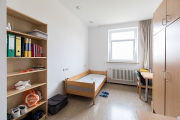 Einzelzimmer im Jugendwohnen im Salesianum