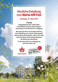 Einladung zum Maria-Hilf-Fest 2025 in der Pfarrkirche St.Wolfgang in München
