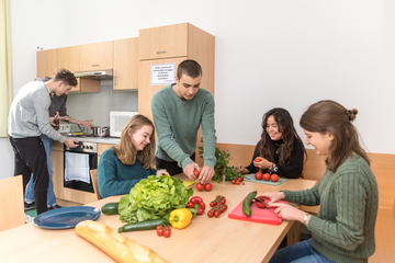 Kochen in der Wohngruppe